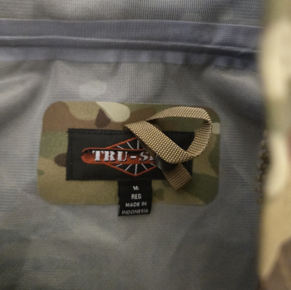 TRU SPEC Camouflage Camo Outfit Shirt Pants Mens Medium Paintball Ops Cosplay - Picture 4 of 10